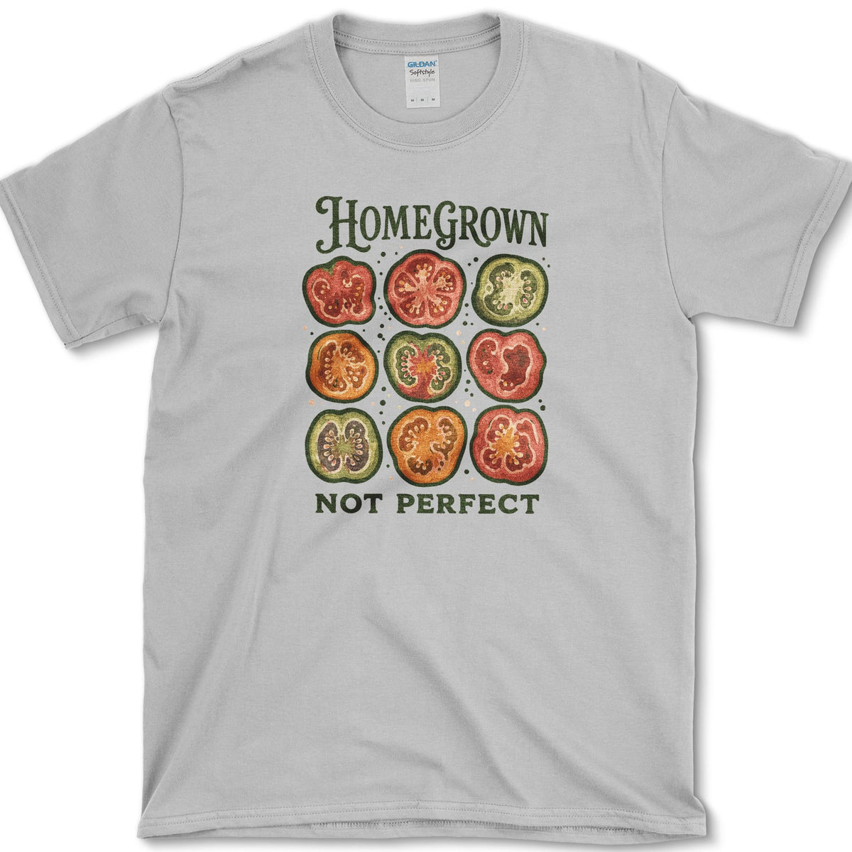 Homegrown Not Perfect T-Shirt S / Sport Grey Essential Tees