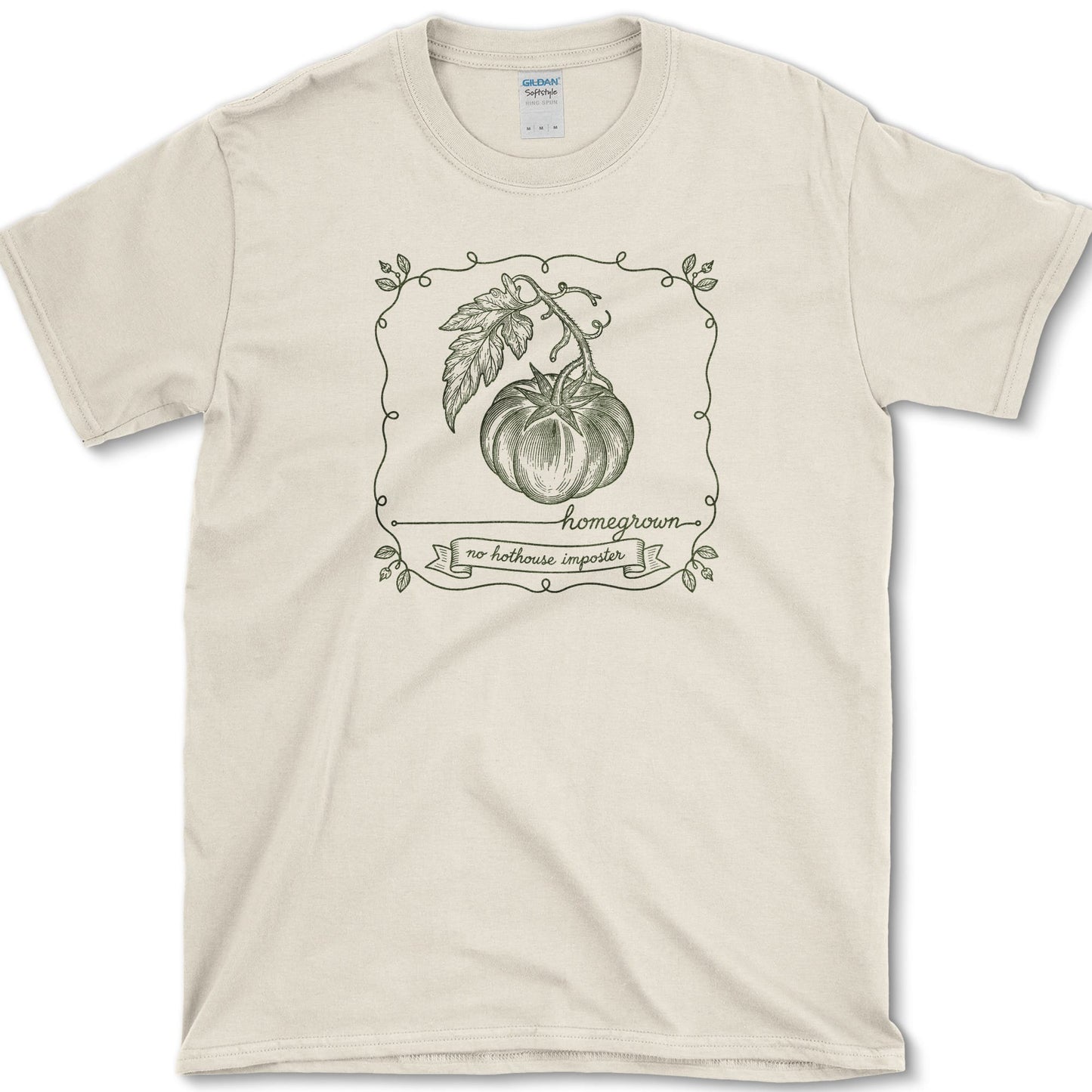 Homegrown Tomato T-Shirt S / Natural Essential Tees