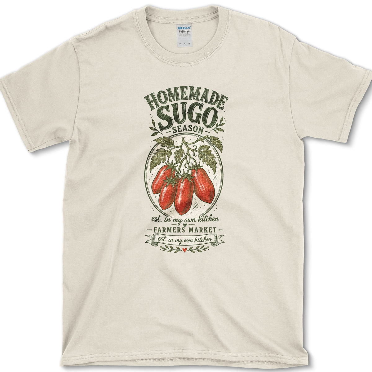Homemade Sugo T-Shirt S / Natural Essential Tees