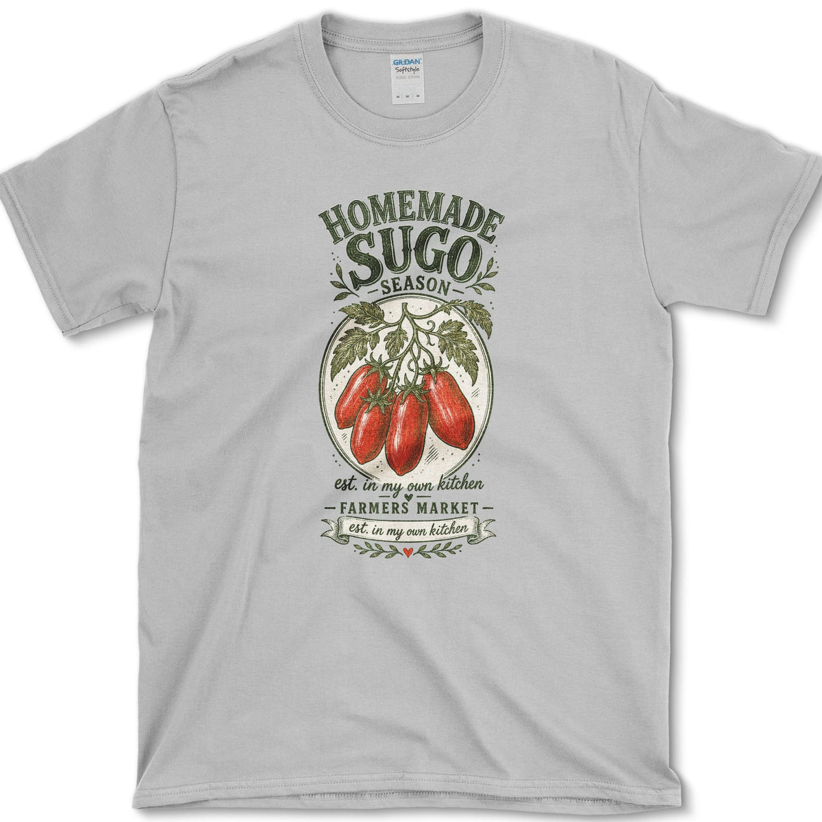 Homemade Sugo T-Shirt S / Sport Grey Essential Tees