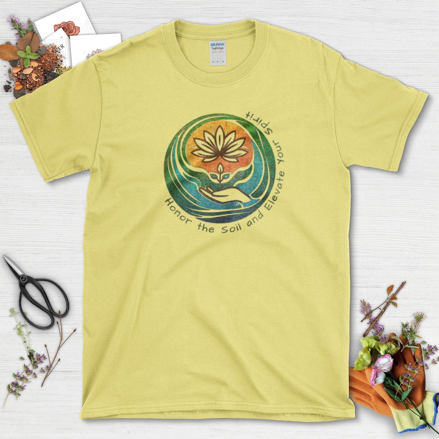 Honor the Soil T-Shirt Cornsilk / S T-Shirt