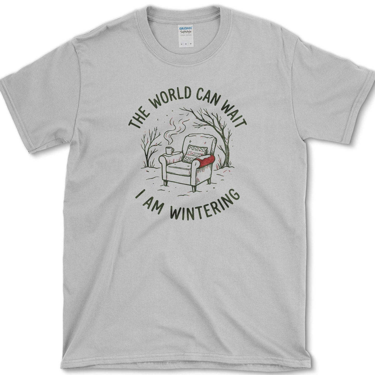 I Am Wintering T-Shirt Sport Grey / S Physical Item