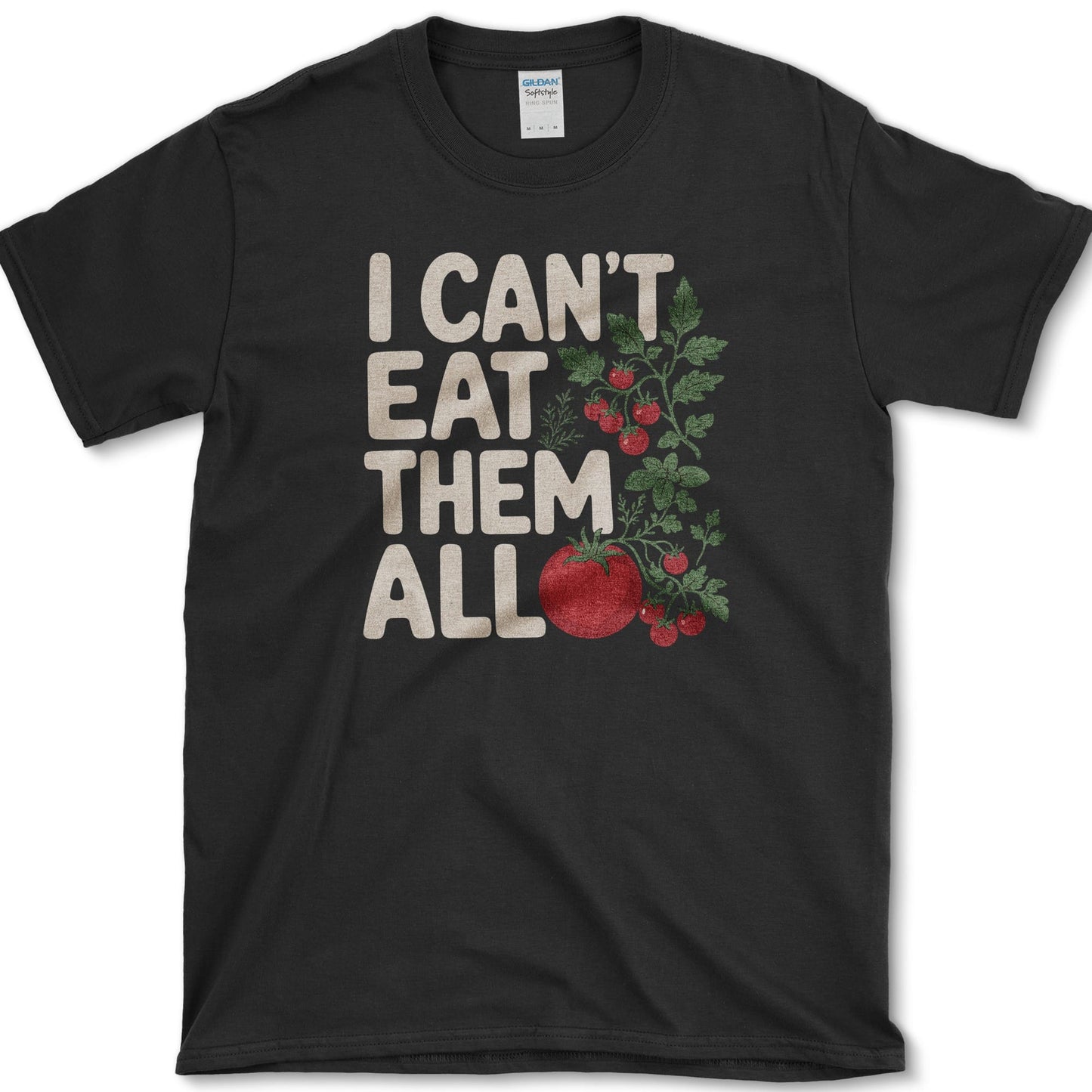 I Can't Eat Them All T-Shirt S / Black Essential Tees
