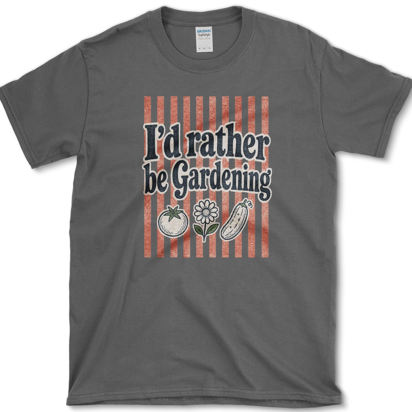 I'd Rather Be Gardening T-Shirt S / Dark Heather Essential Tees