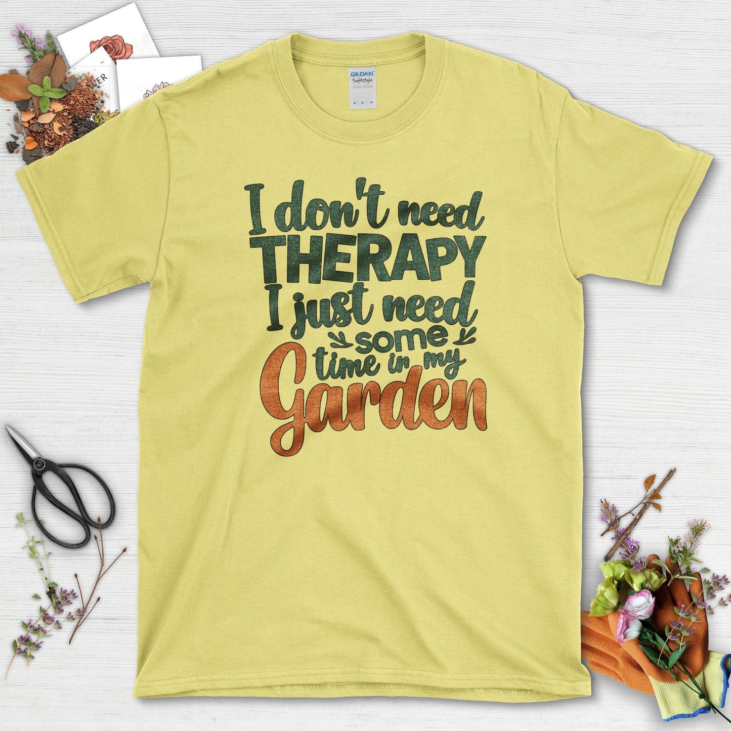 I Don't Need Therapy T-Shirt Cornsilk / S T-Shirt