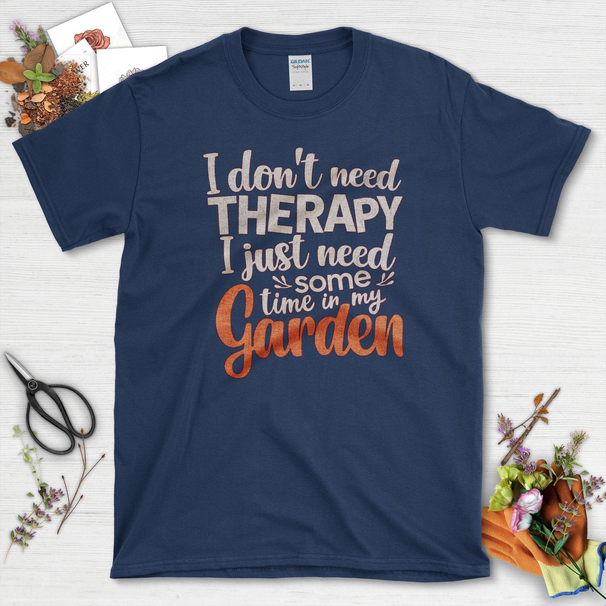 I Don't Need Therapy T-Shirt Navy / S T-Shirt