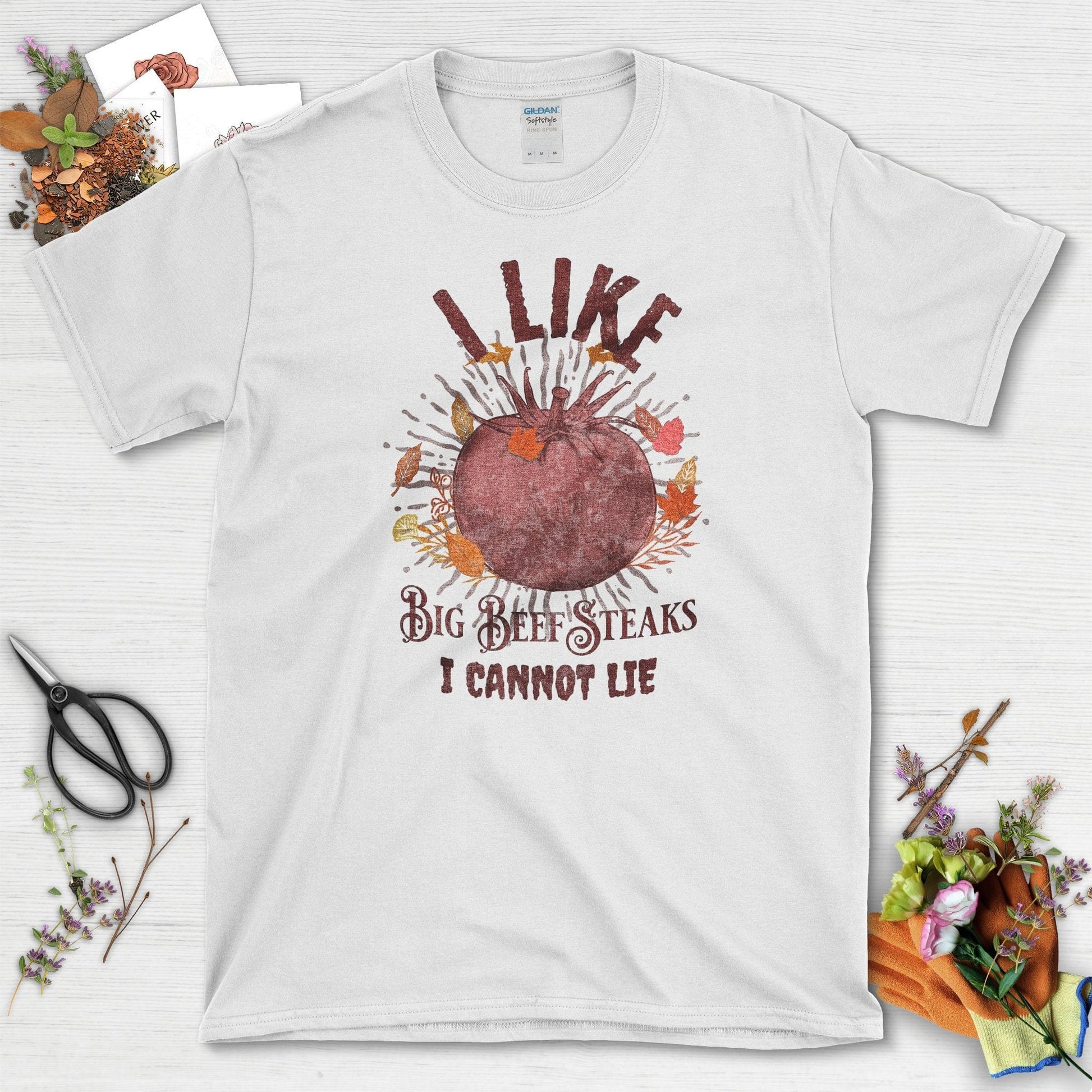 I Like Big Beef Steaks T-Shirt White / S T-Shirt