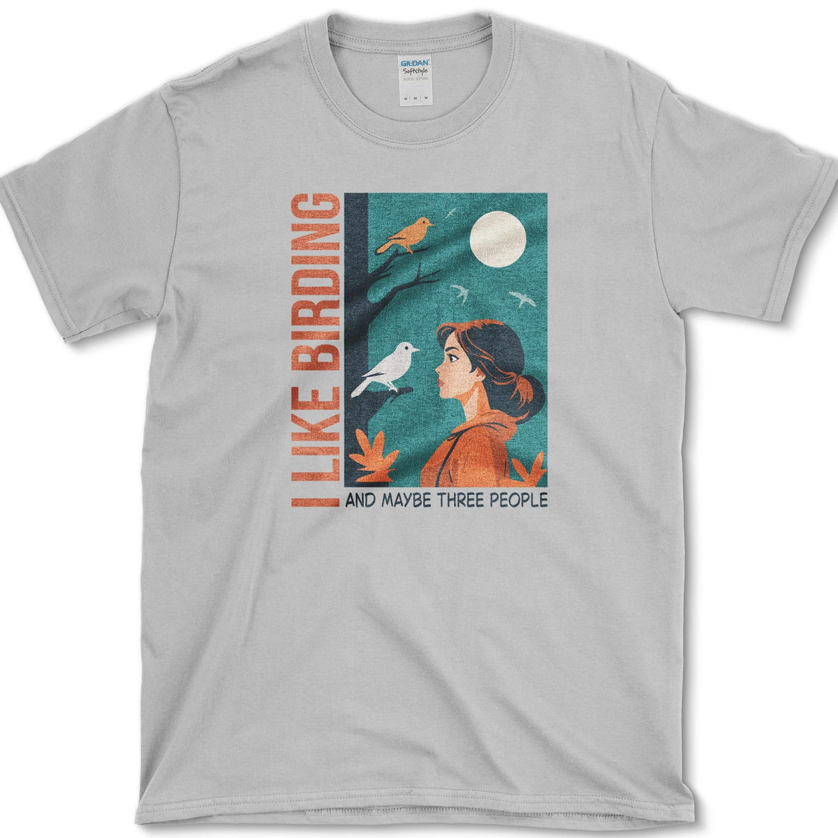 I Like Birding T-Shirt Sport Grey / S Essential Tees