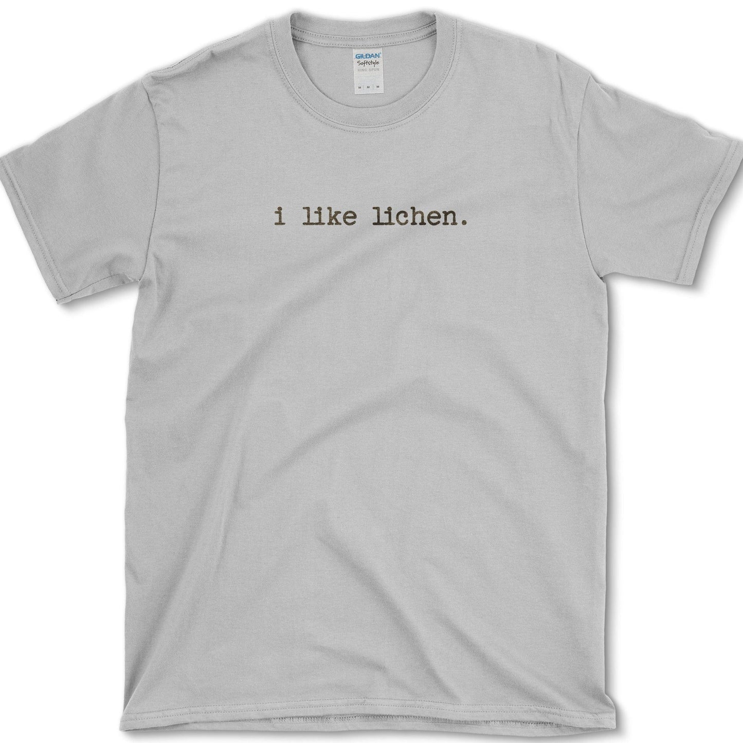 I Like Lichen T-Shirt Essential Tees / S / Sport Grey Physical Item
