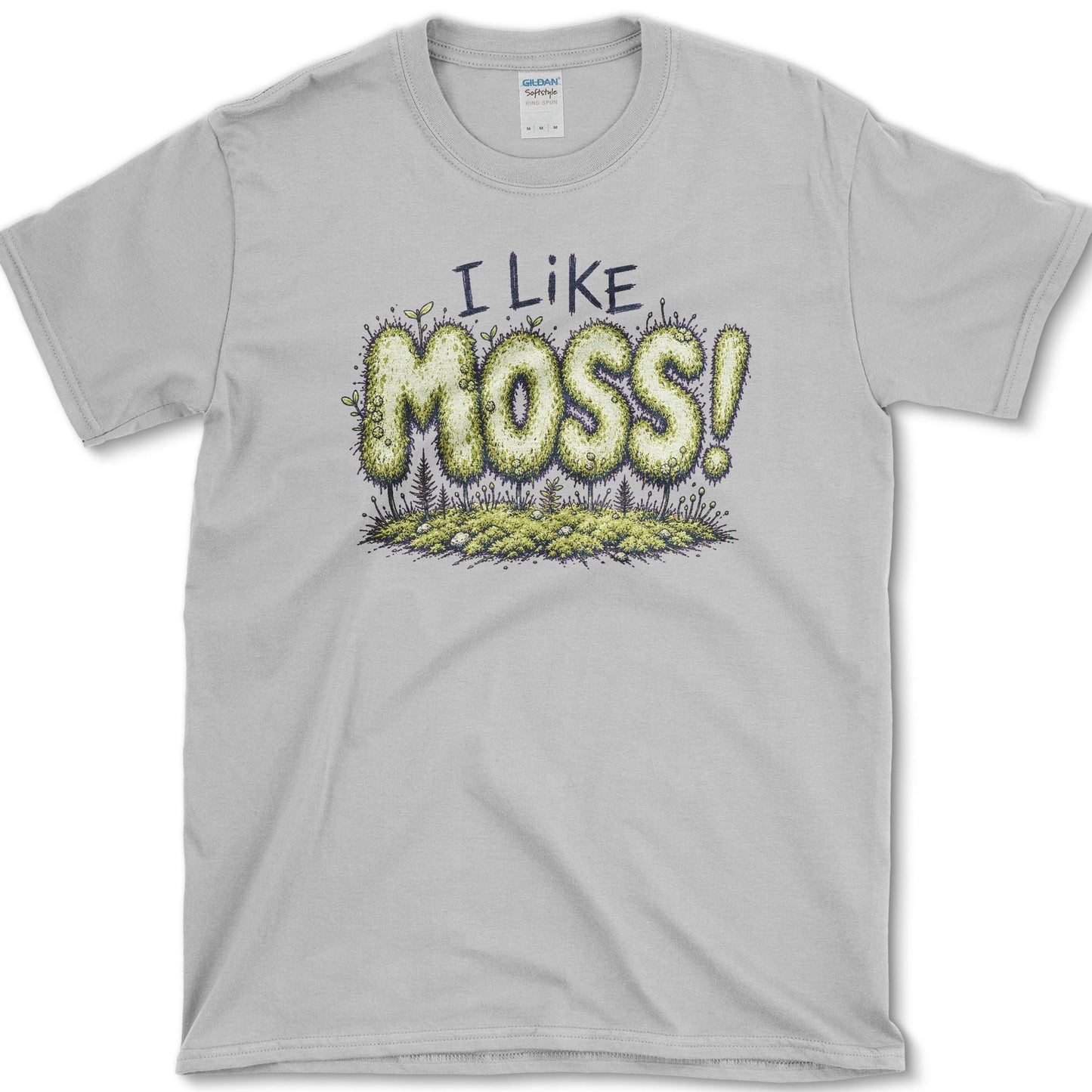 I Like Moss T-Shirt S / Sport Grey Essential Tees