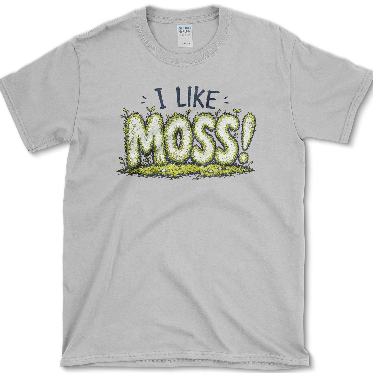 I Like Moss T-Shirt S / Sport Grey Essential Tees