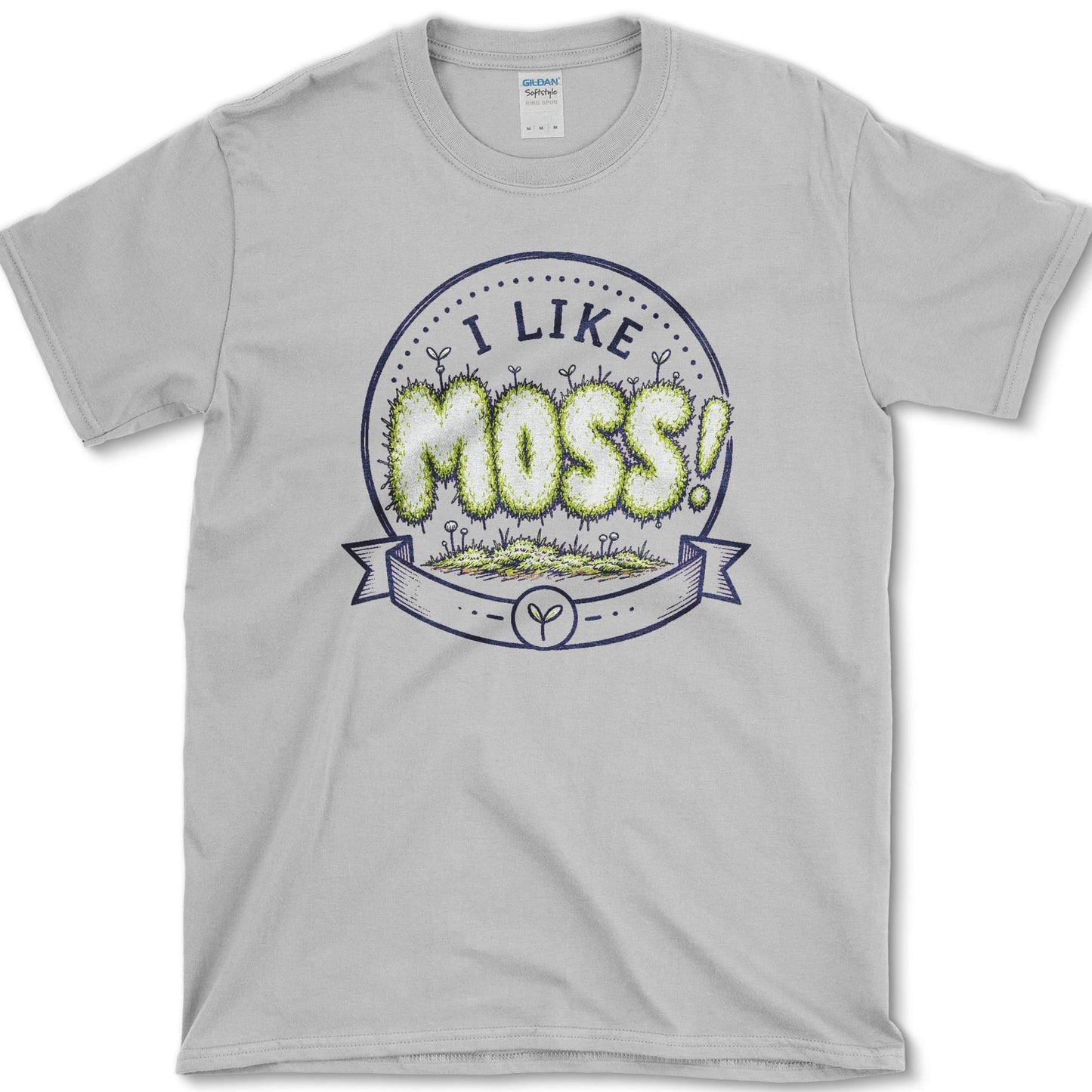 I Like Moss T-Shirt S / Sport Grey Essential Tees