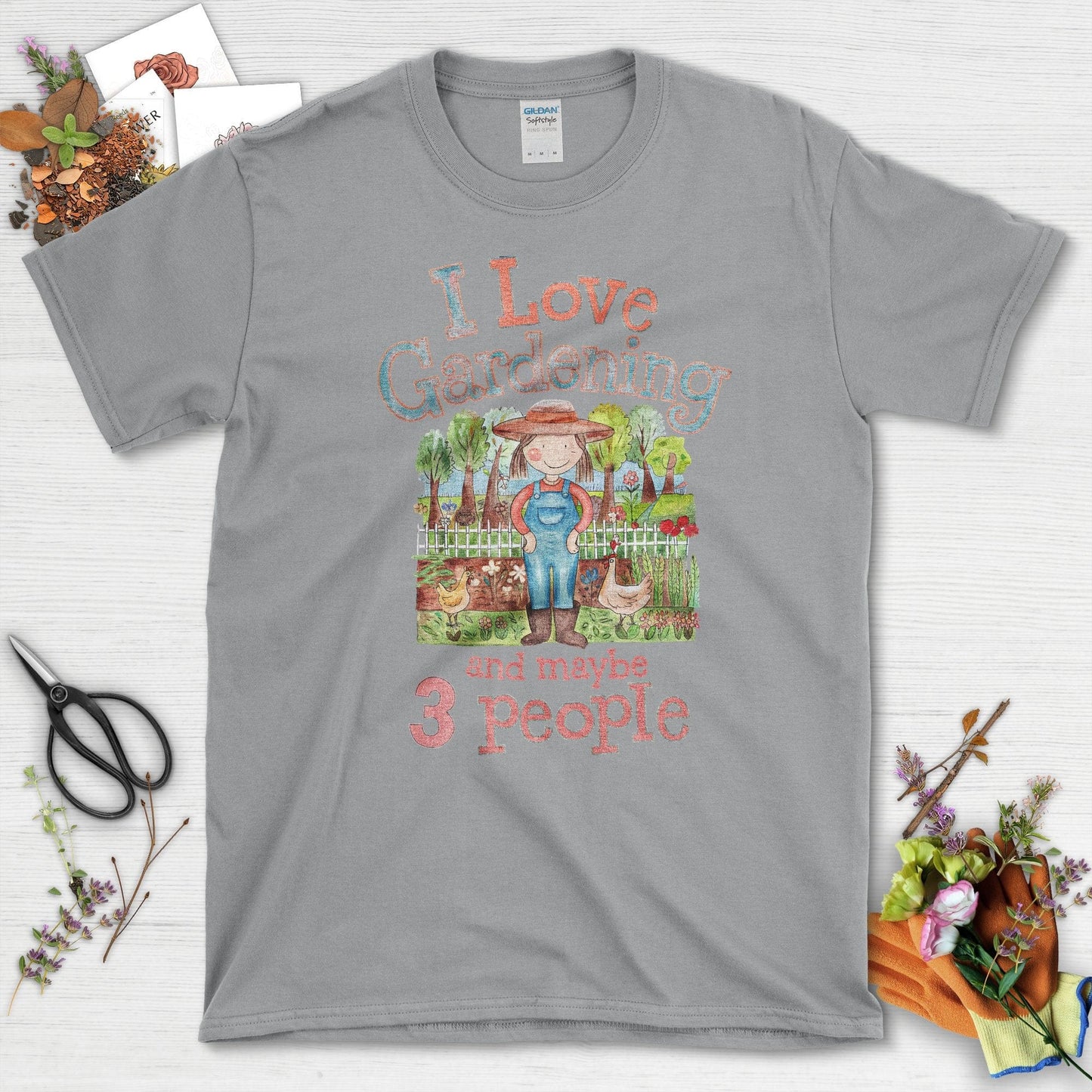 I Love Gardening T-Shirt Sport Grey / S T-Shirt