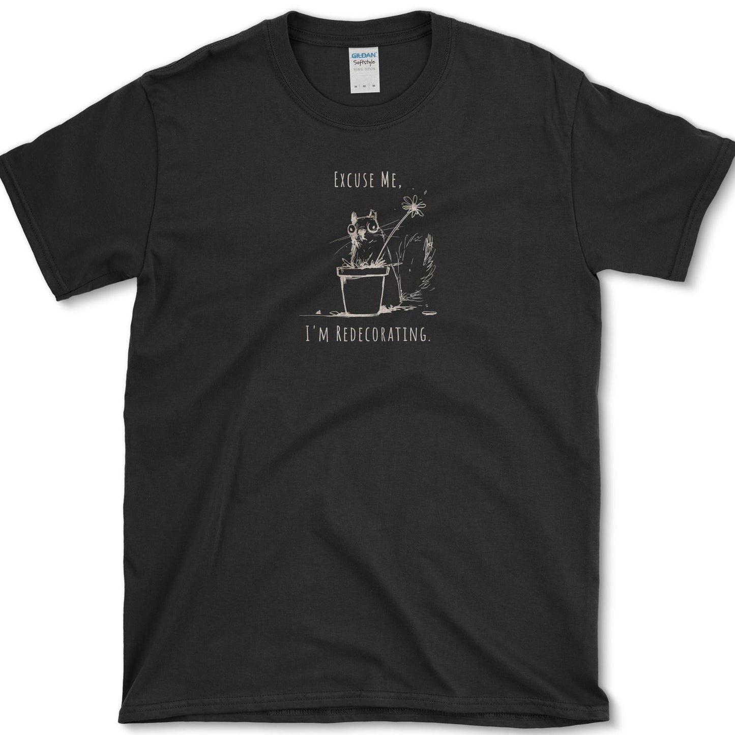 I'm Redecorating T-Shirt Black / S Essential Tees