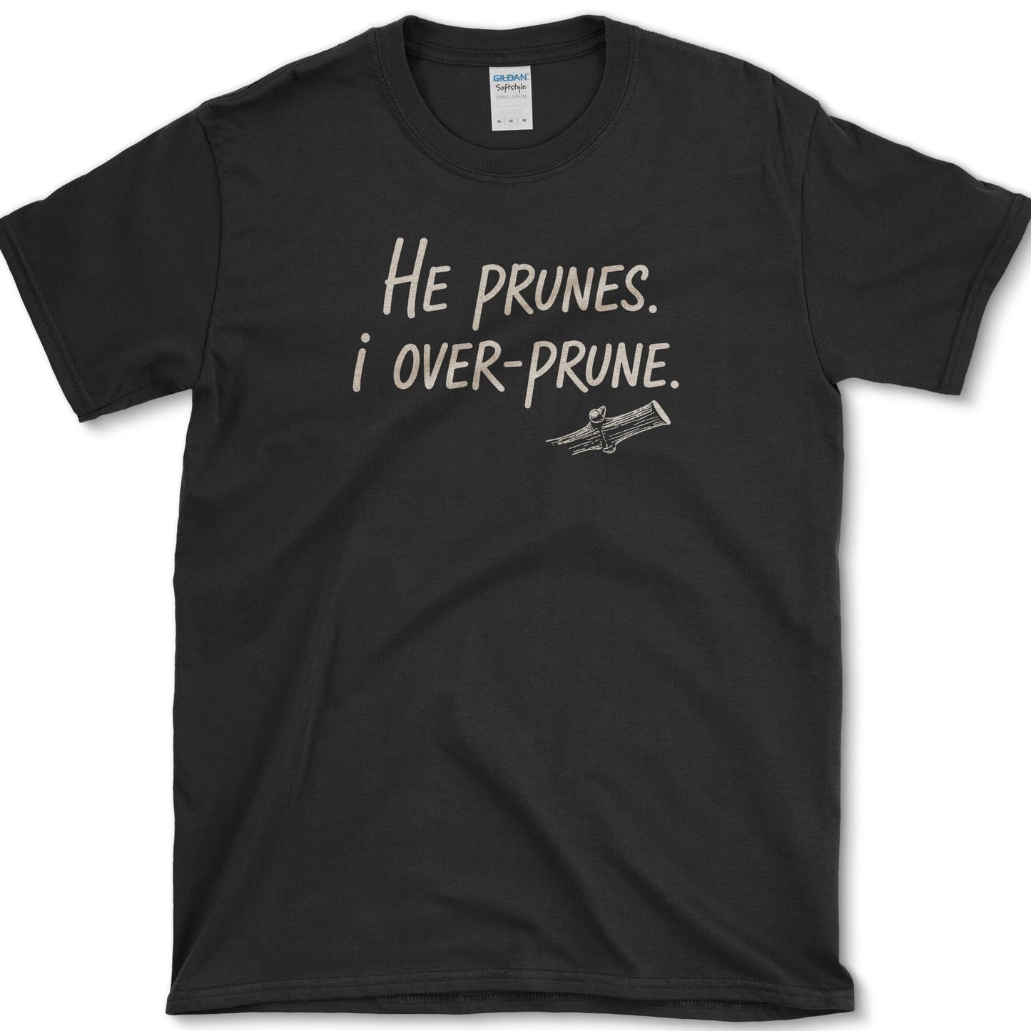 I Over-Prune T-Shirt Black / S Essential Tees