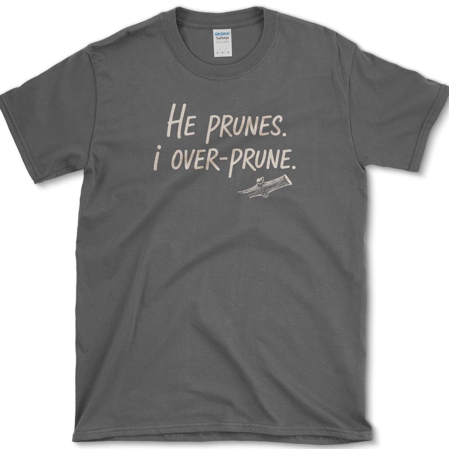 I Over-Prune T-Shirt Dark Heather / S Essential Tees