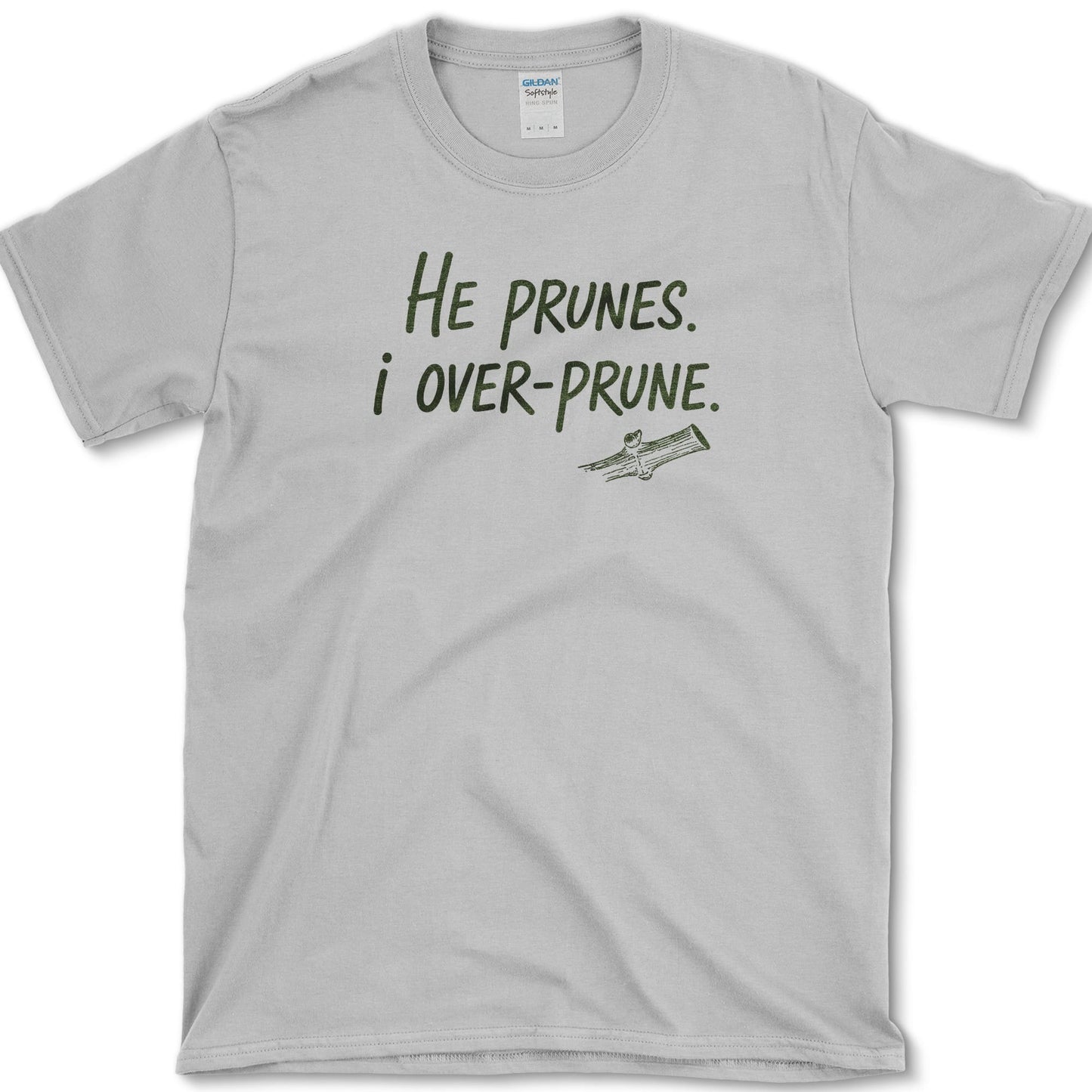 I Over-Prune T-Shirt Sport Grey / S Essential Tees