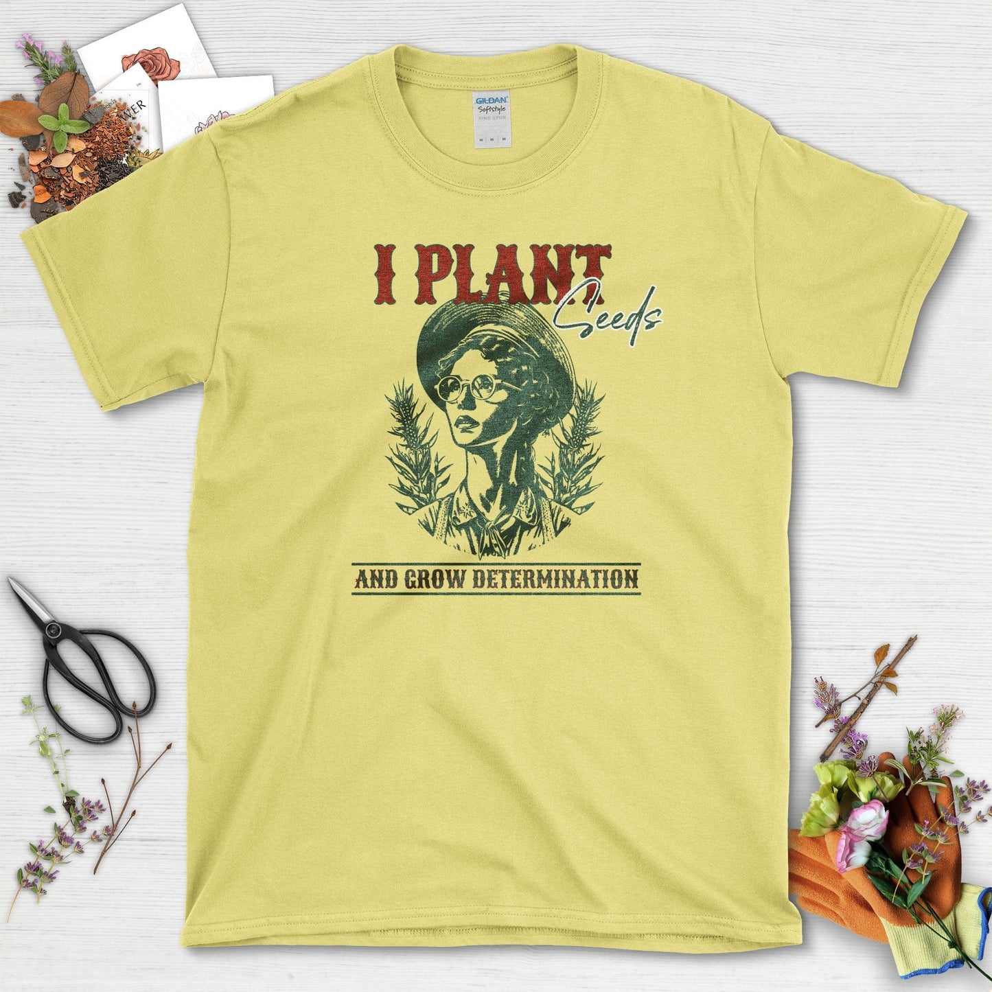 I Plant Seeds T-Shirt Cornsilk / S T-Shirt