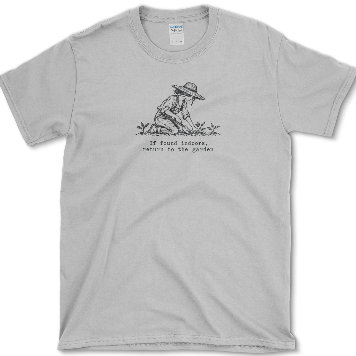 If Found Indoors T-Shirt Sport Grey / S Essential Tees