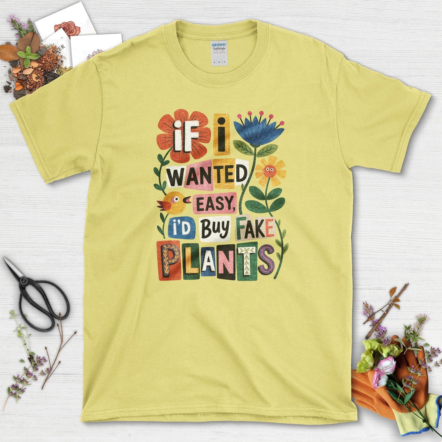 If I Wanted Easy T-Shirt Cornsilk / S Physical Item
