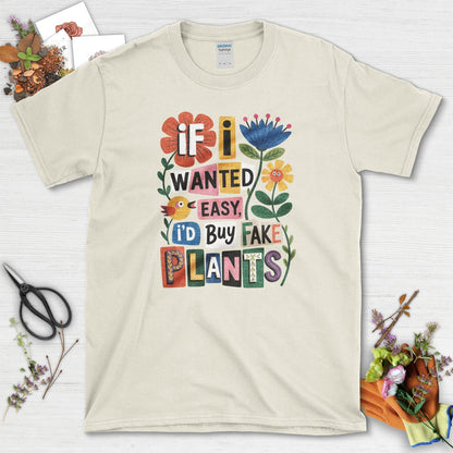 If I Wanted Easy T-Shirt Natural / S Physical Item