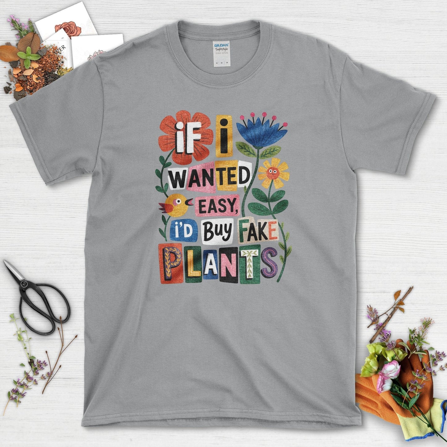 If I Wanted Easy T-Shirt Sport Grey / S Physical Item
