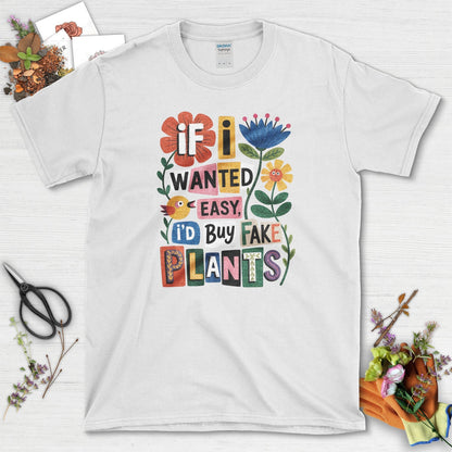 If I Wanted Easy T-Shirt White / S Physical Item
