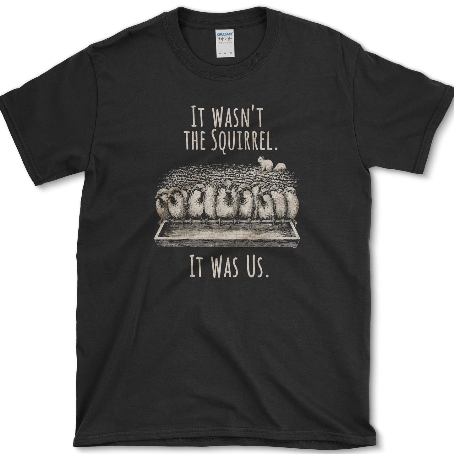 It Was Us T-Shirt Black / S Essential Tees