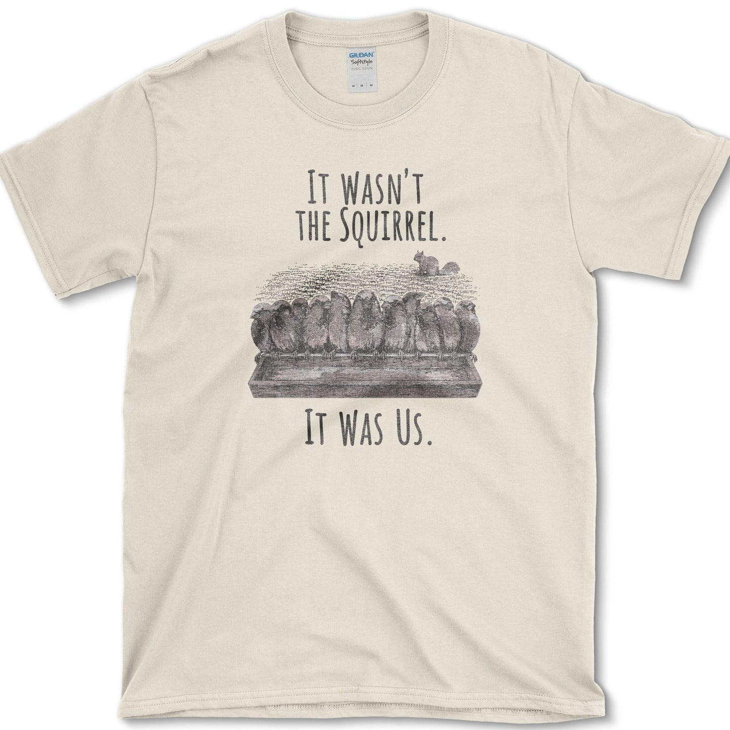 It Was Us T-Shirt Natural / S Essential Tees