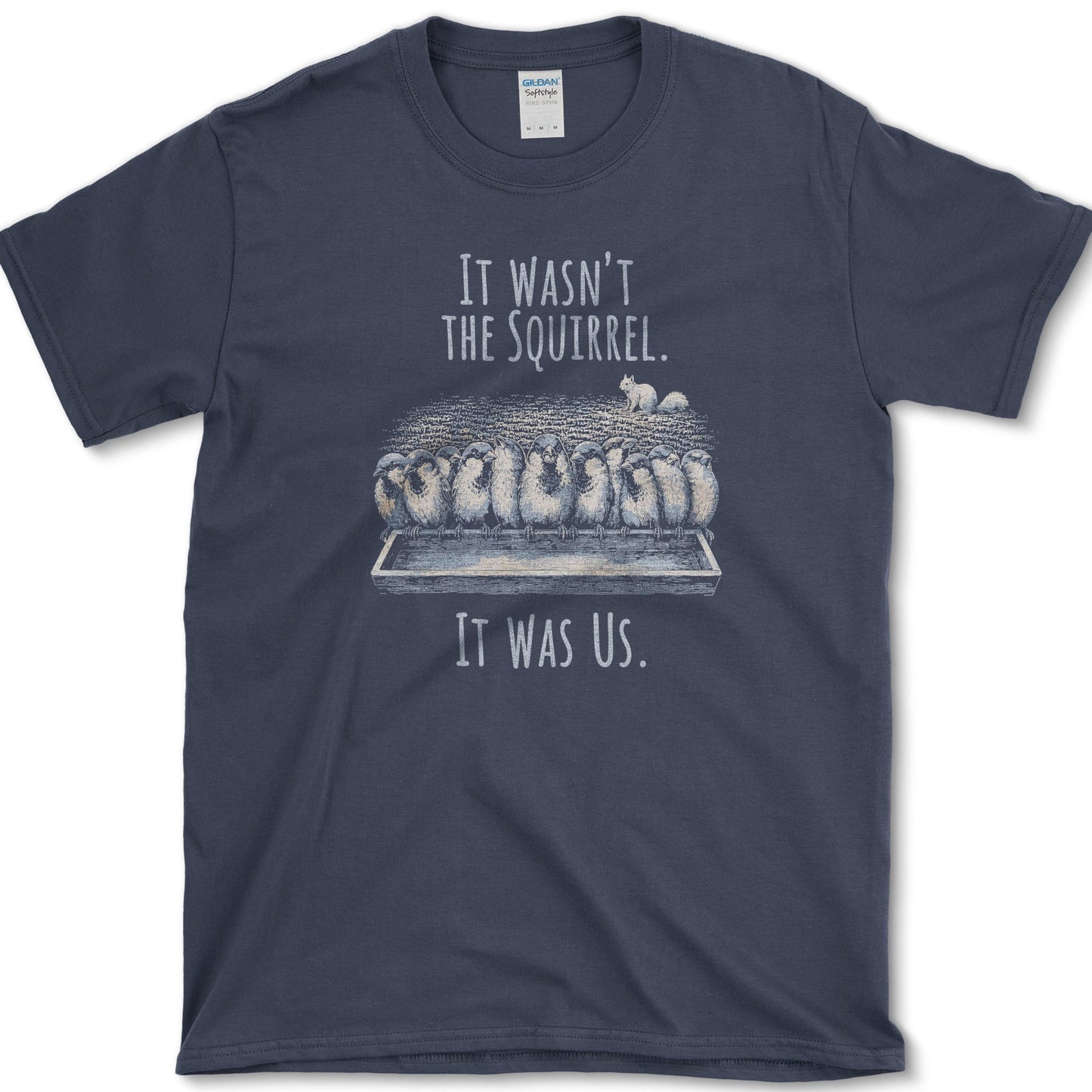It Was Us T-Shirt Navy / S Essential Tees