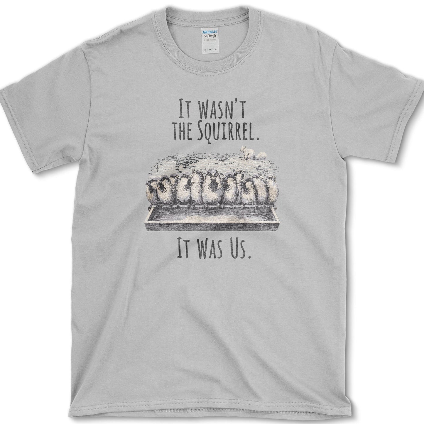 It Was Us T-Shirt Sport Grey / S Essential Tees