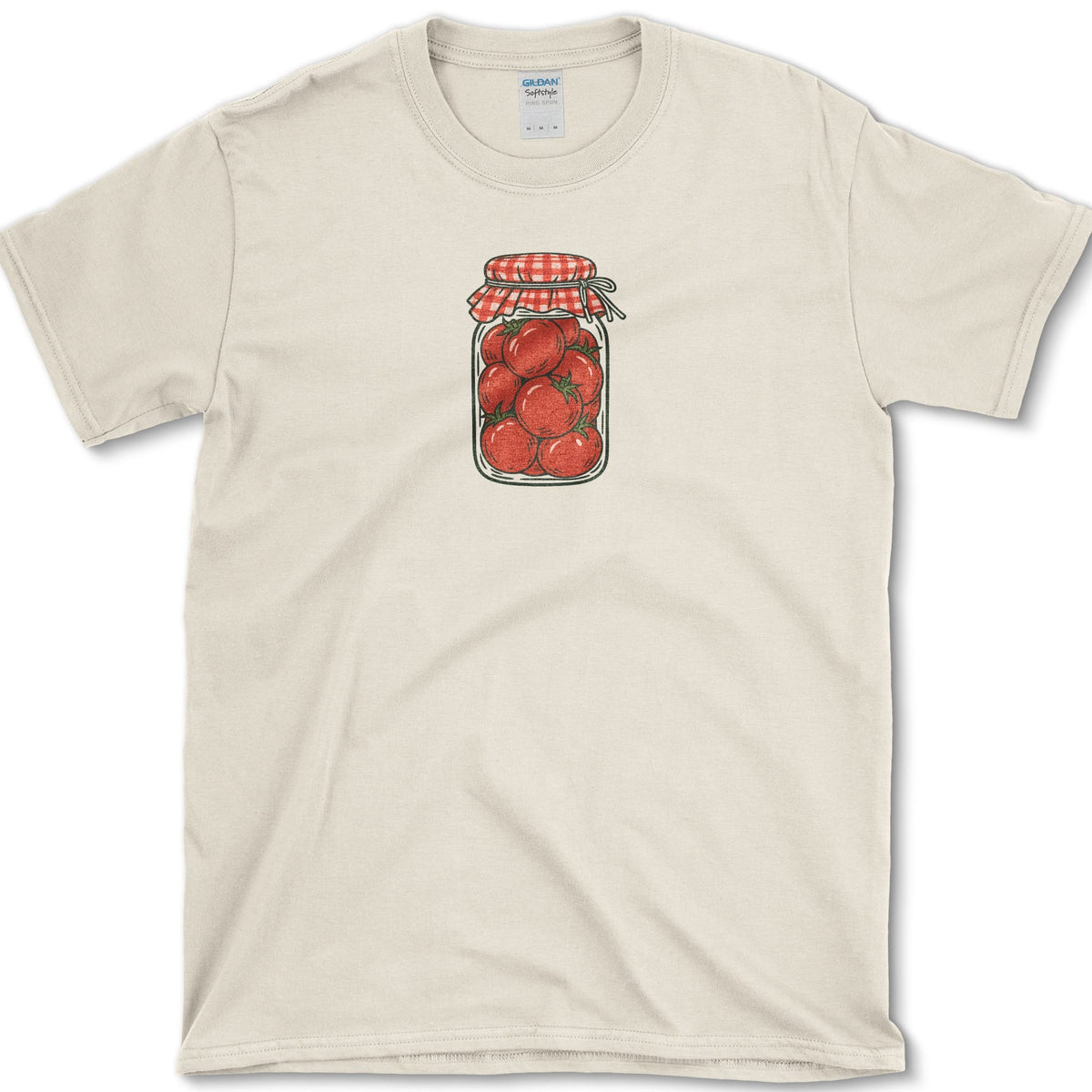 Jar Of Tomatoes T-Shirt Natural / S Essential Tees