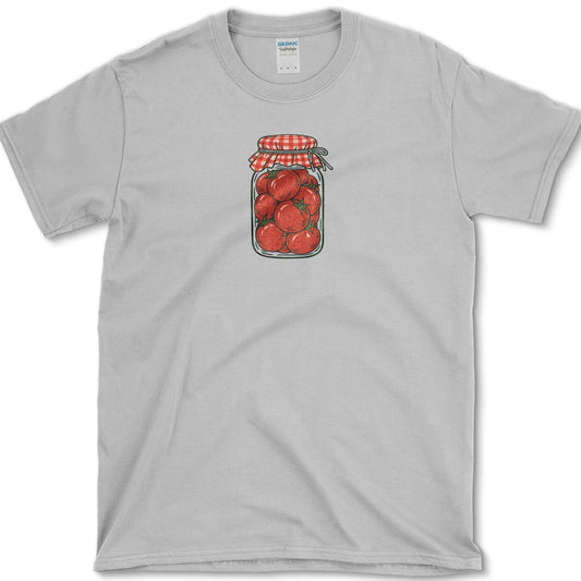 Jar Of Tomatoes T-Shirt Sport Grey / S Essential Tees
