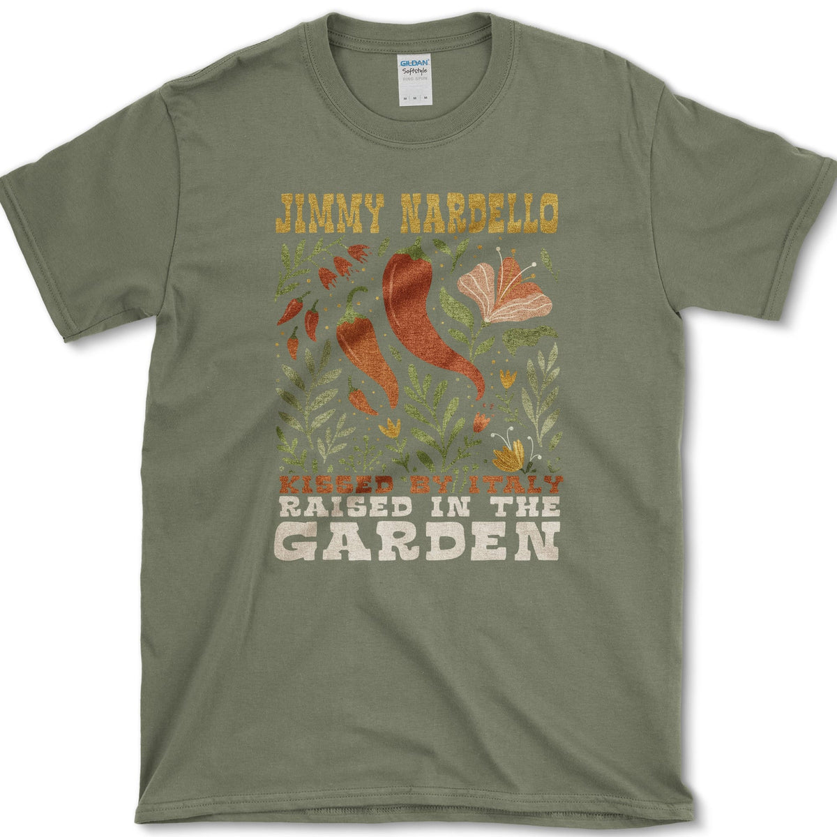 Jimmy Nardello T-Shirt S / Military Green Essential Tees
