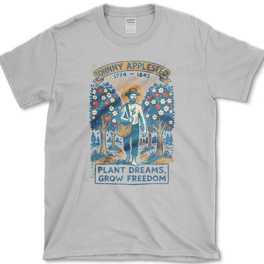 Johnny Appleseed T-Shirt Black / S Essential Tees