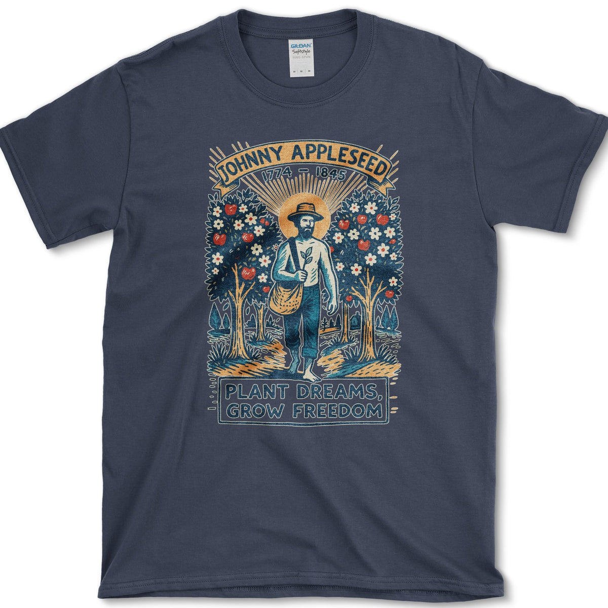 Johnny Appleseed T-Shirt Dark Heather / S Essential Tees