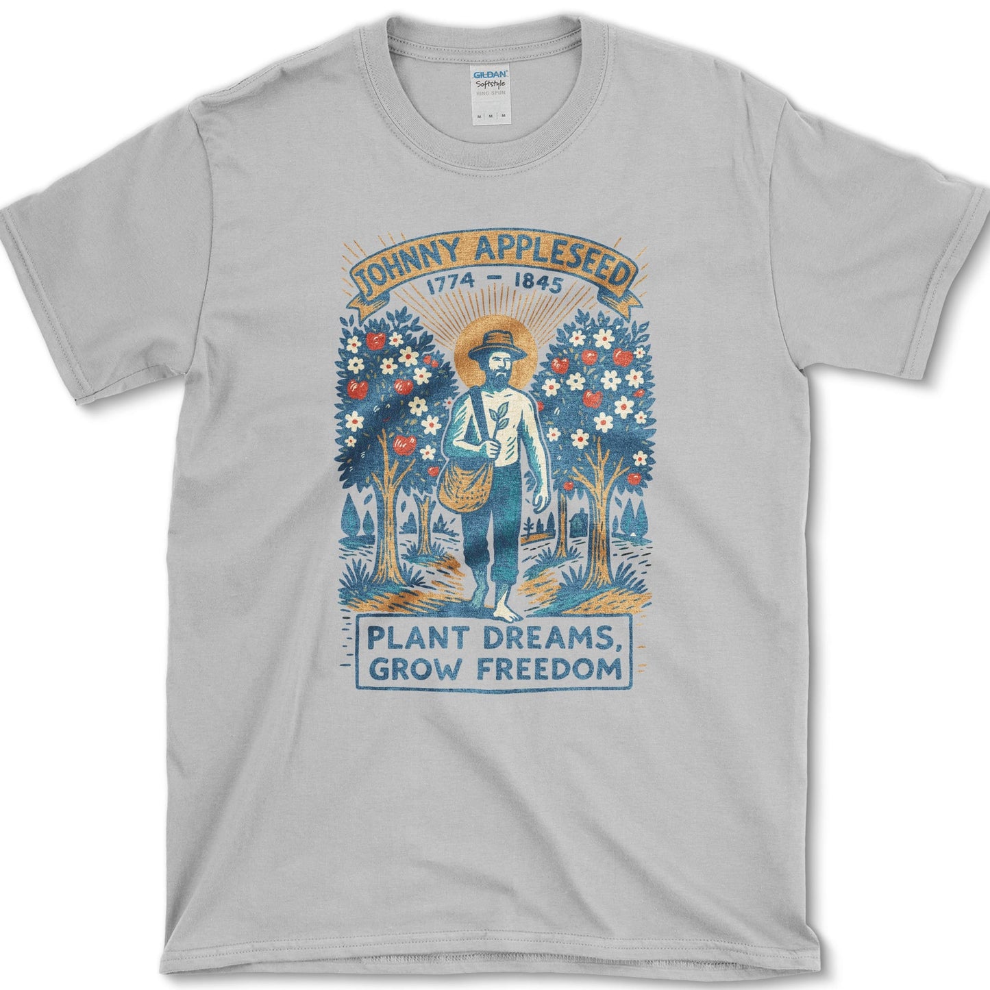 Johnny Appleseed T-Shirt Sport Grey / S Essential Tees