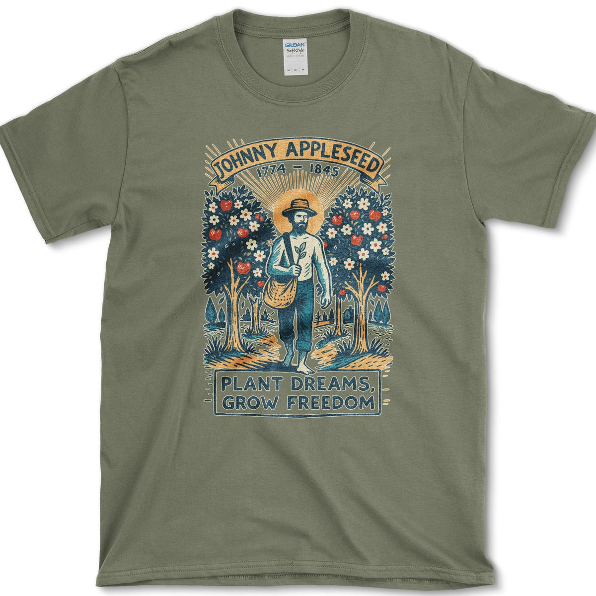 Johnny Appleseed T-Shirt Sport Grey / S Essential Tees