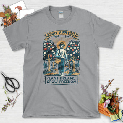 Johnny Appleseed T-Shirt T-Shirts / S / Sport Grey Physical Item