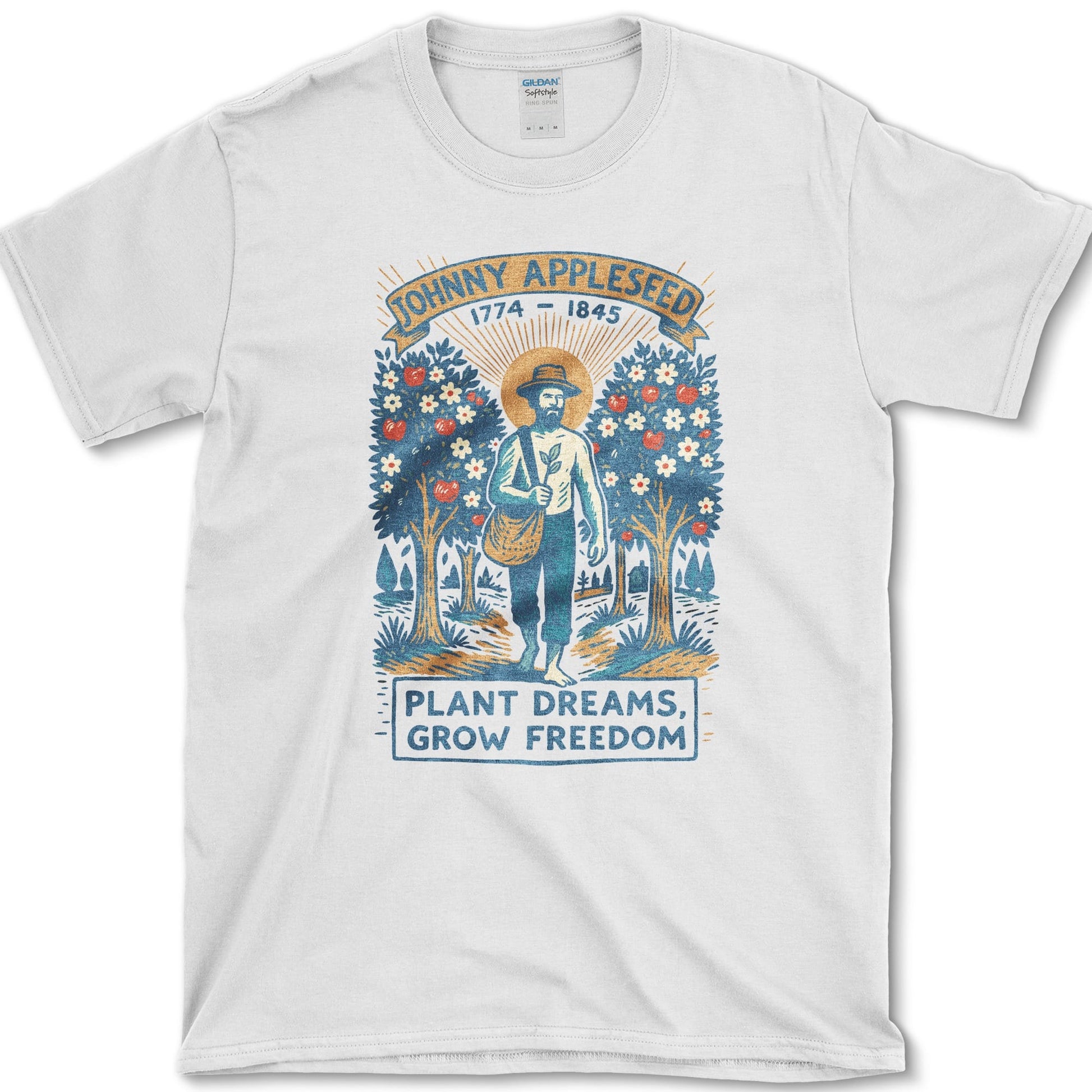 Johnny Appleseed T-Shirt White / S Essential Tees