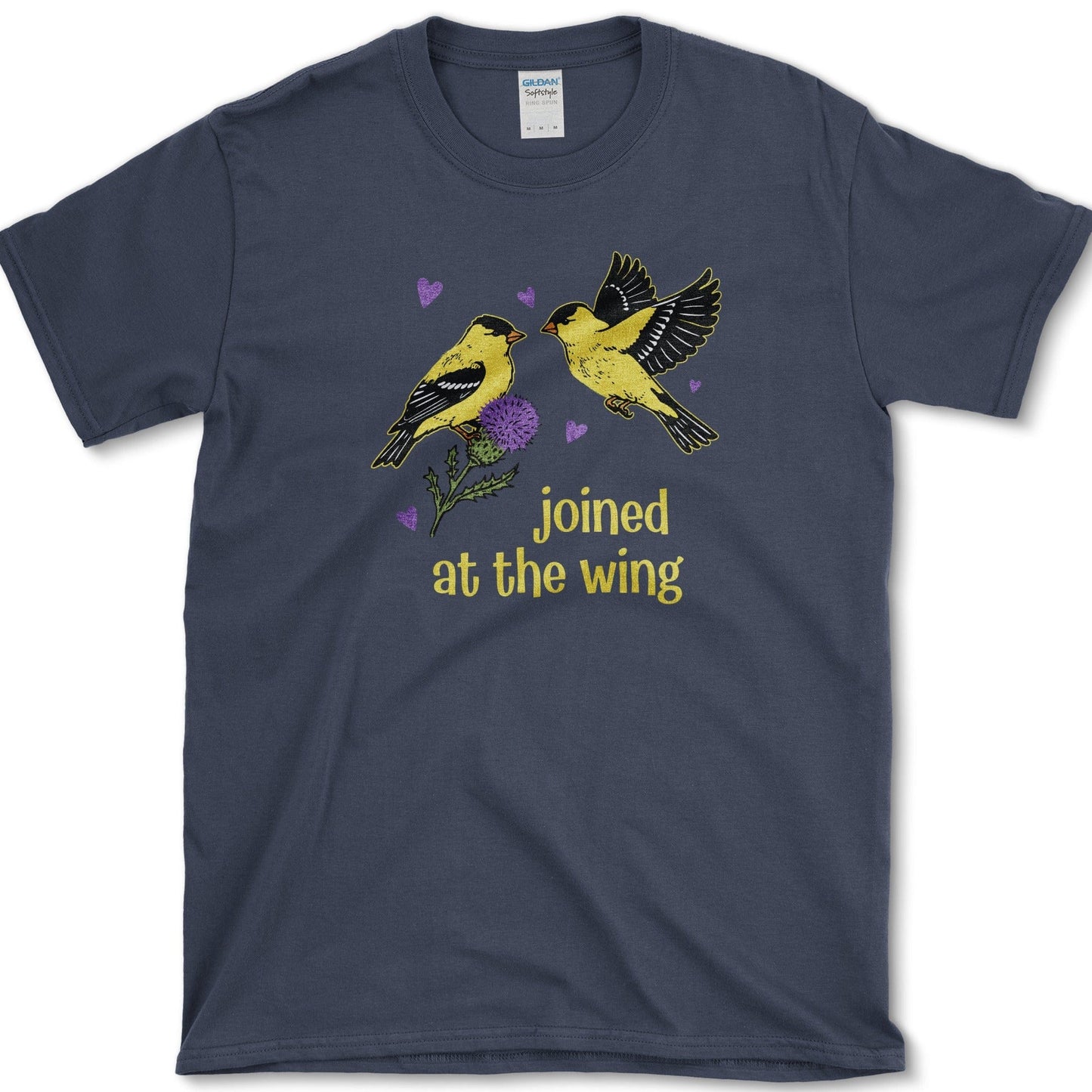 Joined at the Wing T-Shirt Essential Tees / S / Navy Physical Item