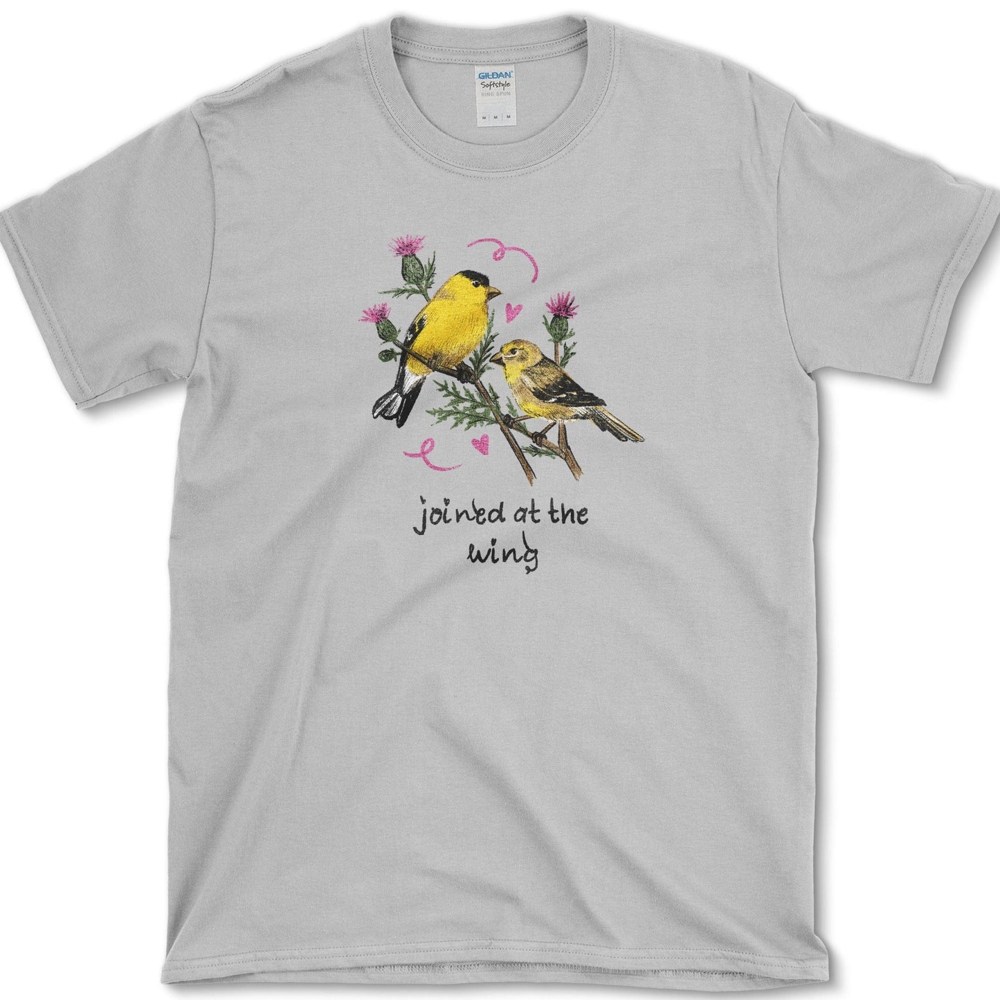 Joined At The Wing T-Shirt Essential Tees / S / Sport Grey Physical Item