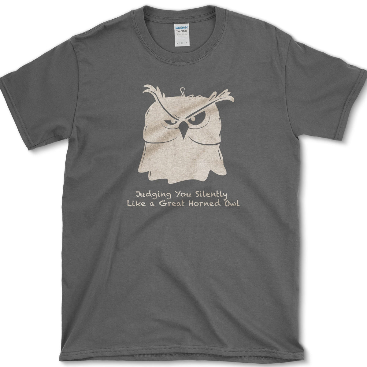 Judging You Silently T-Shirt Dark Heather / S Essential Tees