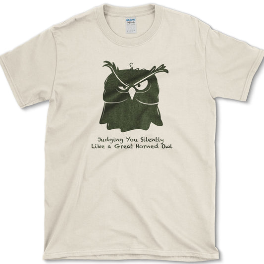 Judging You Silently T-Shirt Natural / S Essential Tees