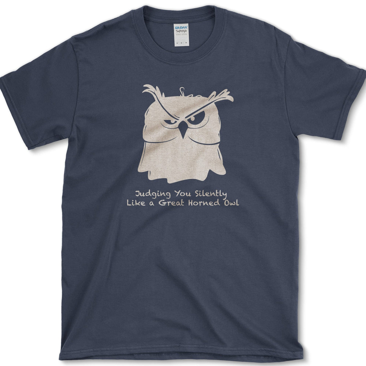 Judging You Silently T-Shirt Navy / S Essential Tees