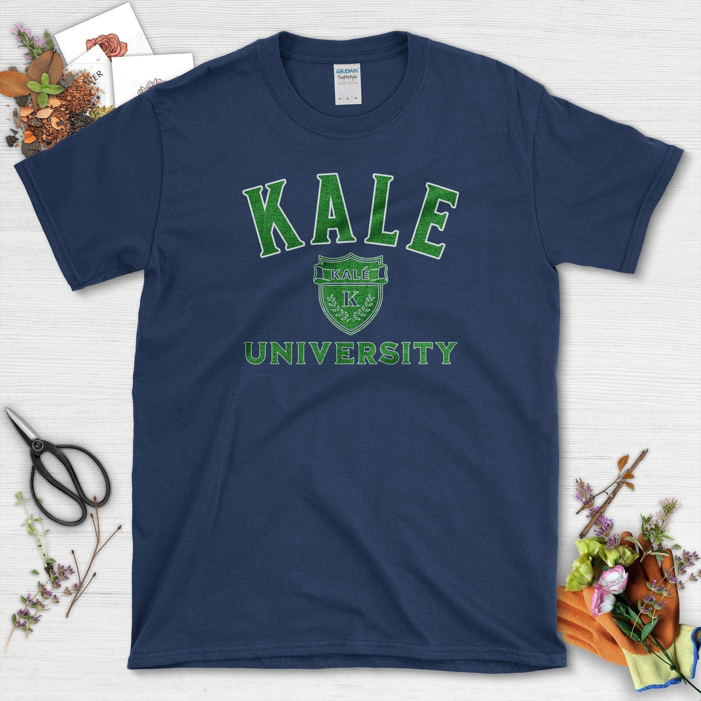 Kale University T-Shirt Navy / S T-Shirt