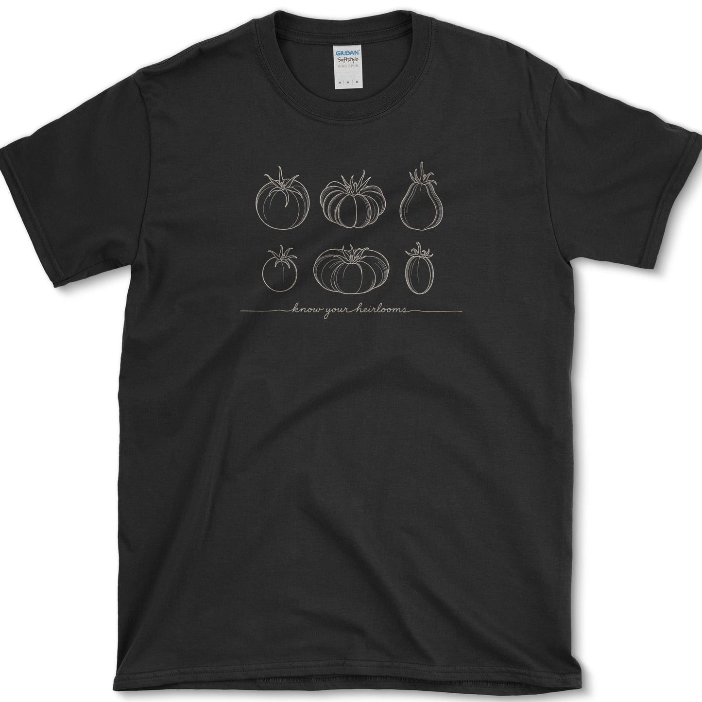 Know Your Heirlooms T-Shirt S / Black Essential Tees