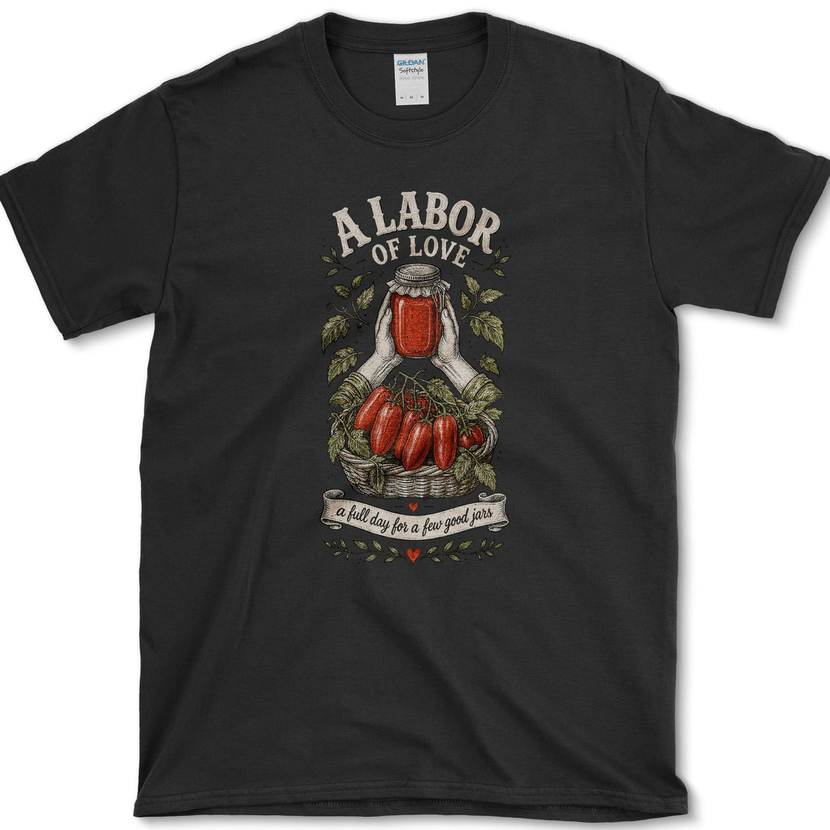 Labor Of Love T-Shirt S / Black Essential Tees