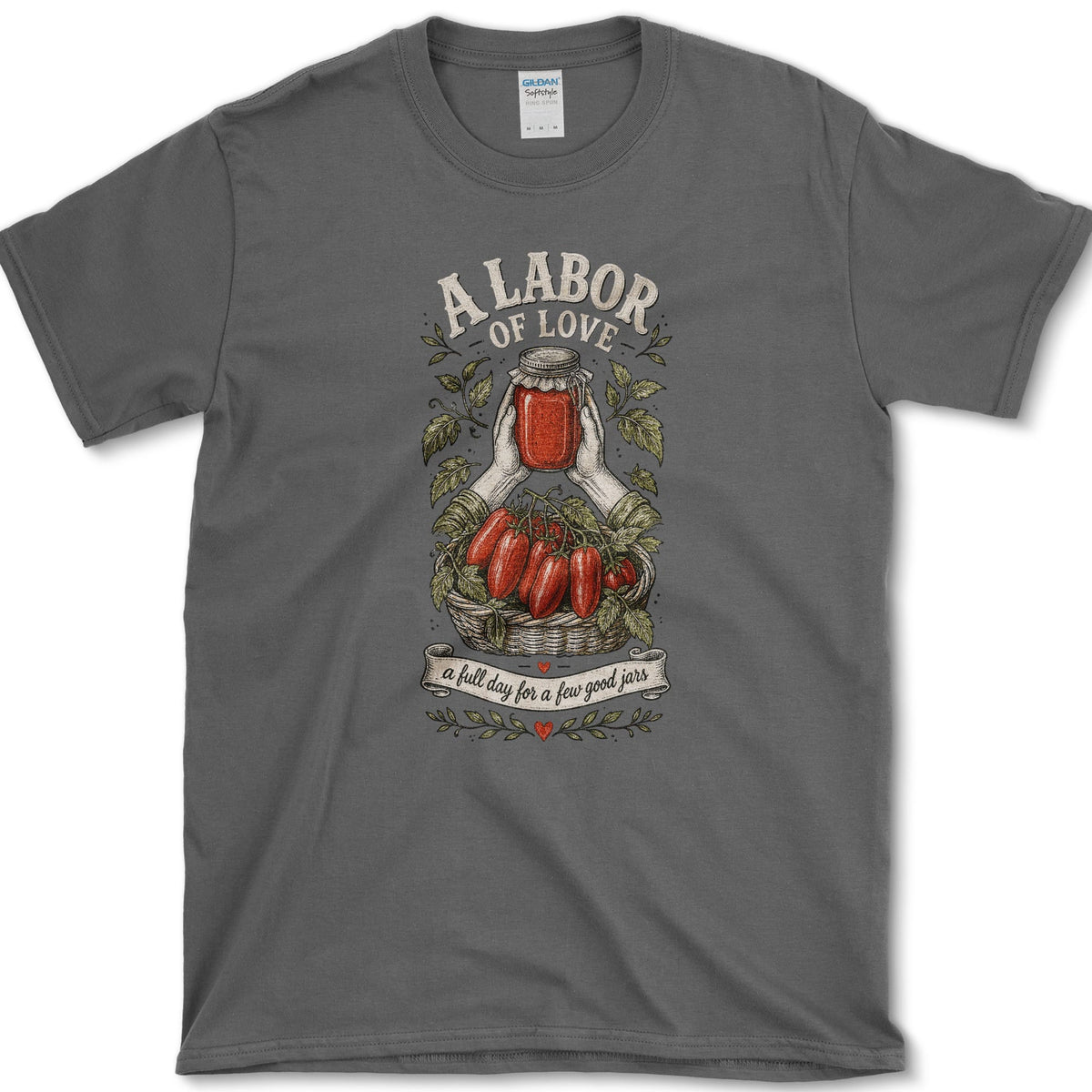 Labor Of Love T-Shirt S / Dark Heather Essential Tees