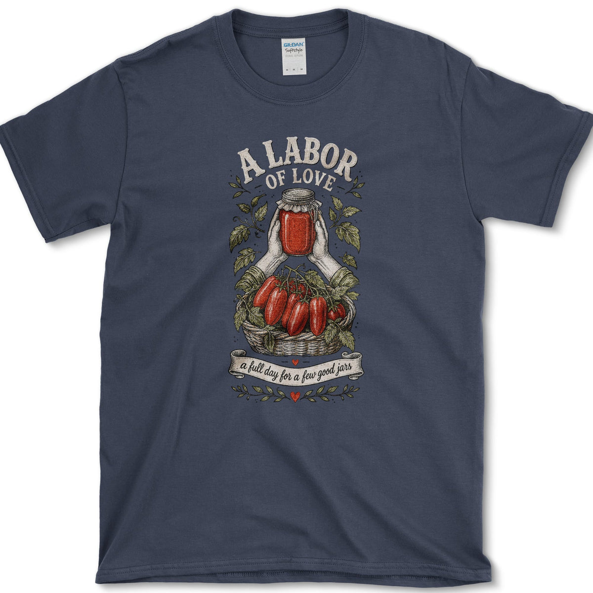 Labor Of Love T-Shirt S / Navy Essential Tees